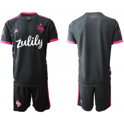 Seattle Sounders Fodboldtrøjer Børn Udebanesæt 2020/21 Kort ærmer Seattle Sounders Fodboldtrøjer Børn Udebanesæt 2020/21 Kort ærmer